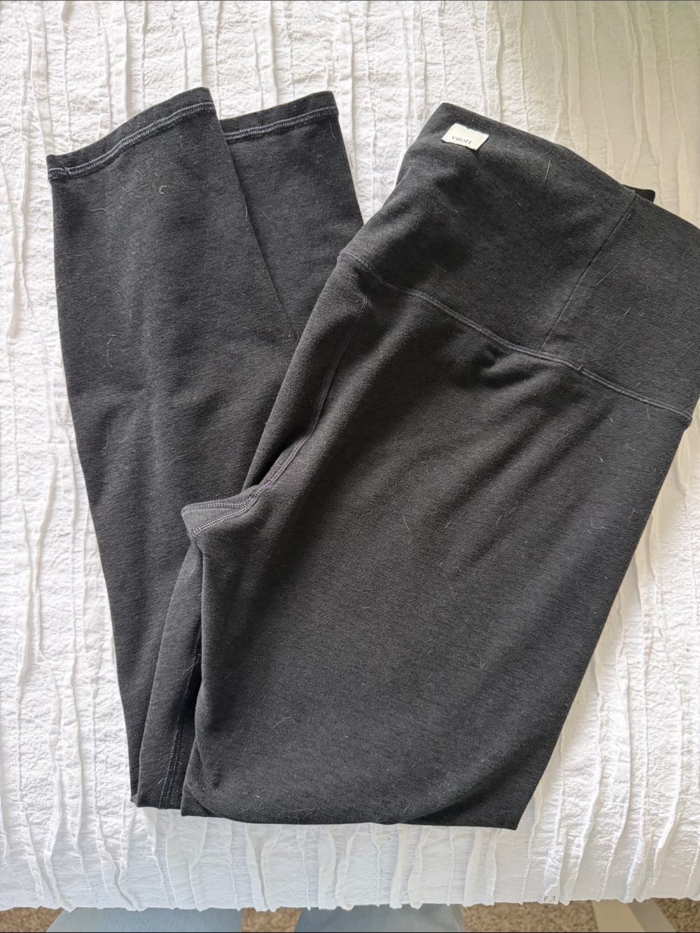 Black Kids Leggings with High Waist